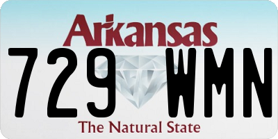AR license plate 729WMN