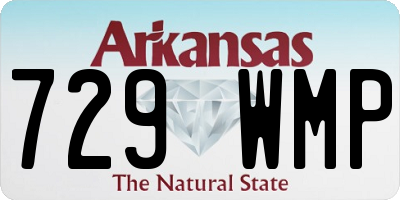 AR license plate 729WMP
