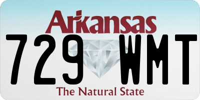 AR license plate 729WMT