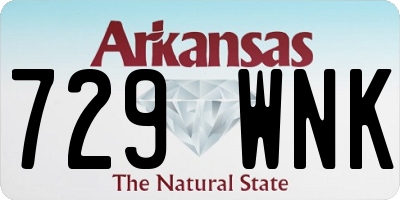 AR license plate 729WNK