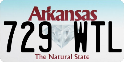 AR license plate 729WTL