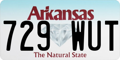 AR license plate 729WUT