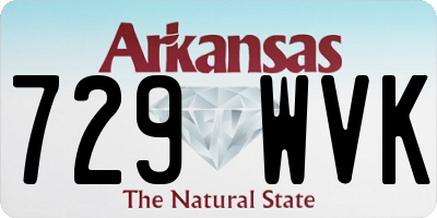 AR license plate 729WVK