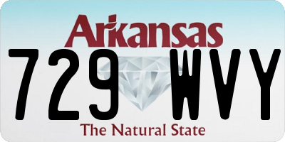 AR license plate 729WVY