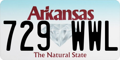 AR license plate 729WWL