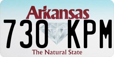 AR license plate 730KPM