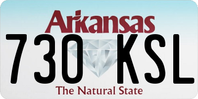 AR license plate 730KSL