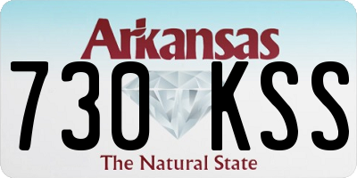 AR license plate 730KSS