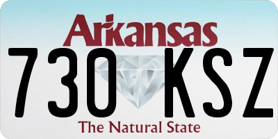 AR license plate 730KSZ