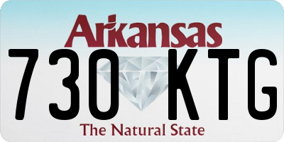 AR license plate 730KTG