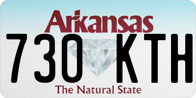 AR license plate 730KTH