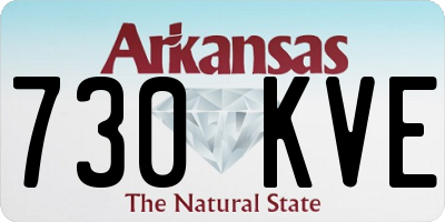 AR license plate 730KVE