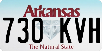 AR license plate 730KVH