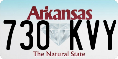 AR license plate 730KVY