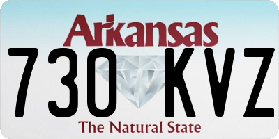 AR license plate 730KVZ
