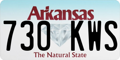 AR license plate 730KWS