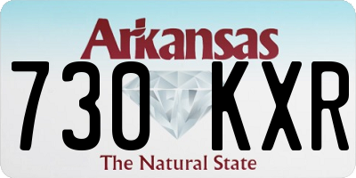 AR license plate 730KXR