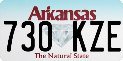 AR license plate 730KZE