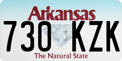 AR license plate 730KZK