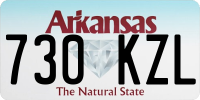 AR license plate 730KZL