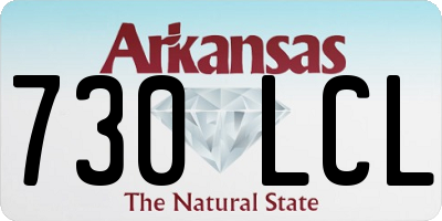 AR license plate 730LCL