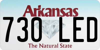 AR license plate 730LED