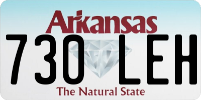 AR license plate 730LEH