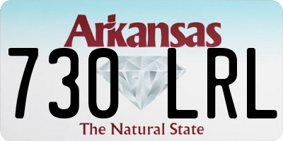 AR license plate 730LRL