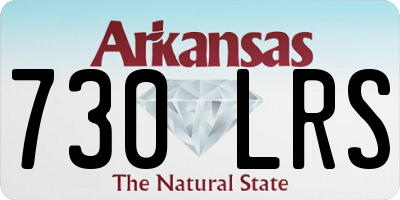 AR license plate 730LRS
