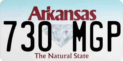 AR license plate 730MGP