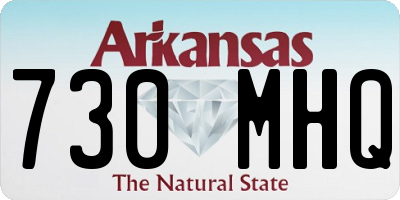 AR license plate 730MHQ