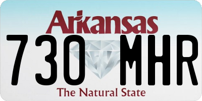 AR license plate 730MHR