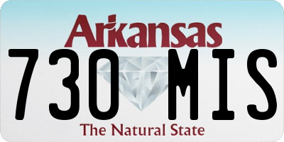 AR license plate 730MIS