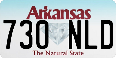 AR license plate 730NLD