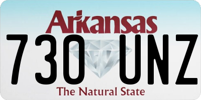AR license plate 730UNZ