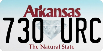 AR license plate 730URC