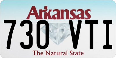AR license plate 730VTI