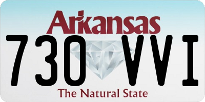 AR license plate 730VVI