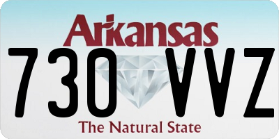 AR license plate 730VVZ