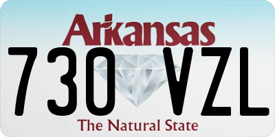 AR license plate 730VZL