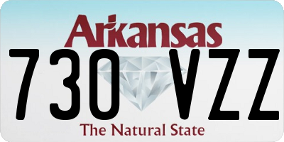 AR license plate 730VZZ