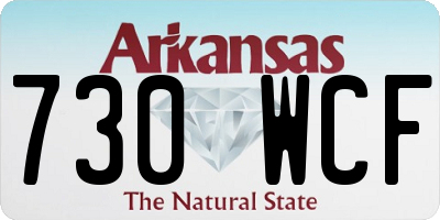 AR license plate 730WCF