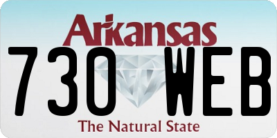 AR license plate 730WEB