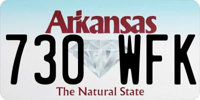 AR license plate 730WFK