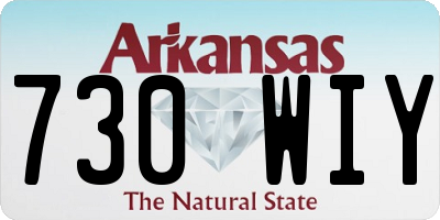 AR license plate 730WIY