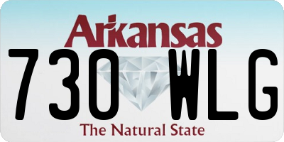 AR license plate 730WLG