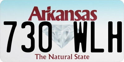 AR license plate 730WLH