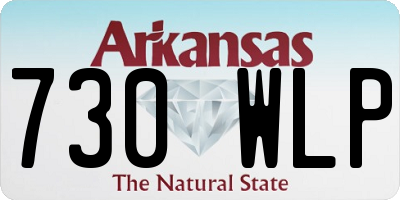 AR license plate 730WLP