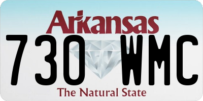 AR license plate 730WMC