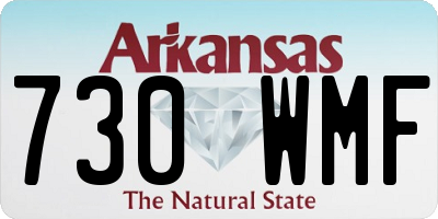 AR license plate 730WMF